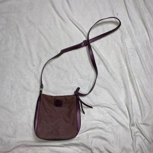 Purple Calvin Klein cross body